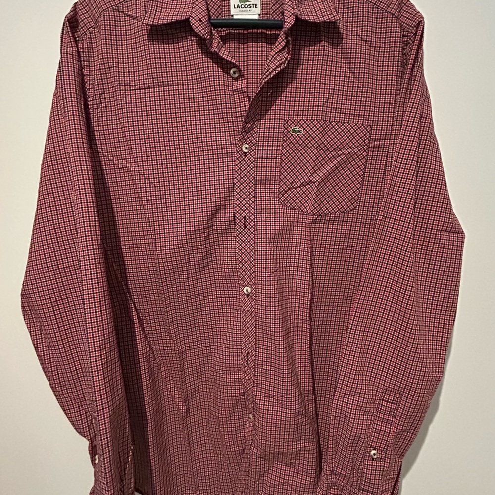 Lacoste Men’s Button-Up Shirt